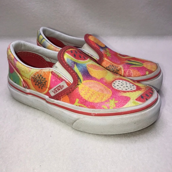 colorful girl vans